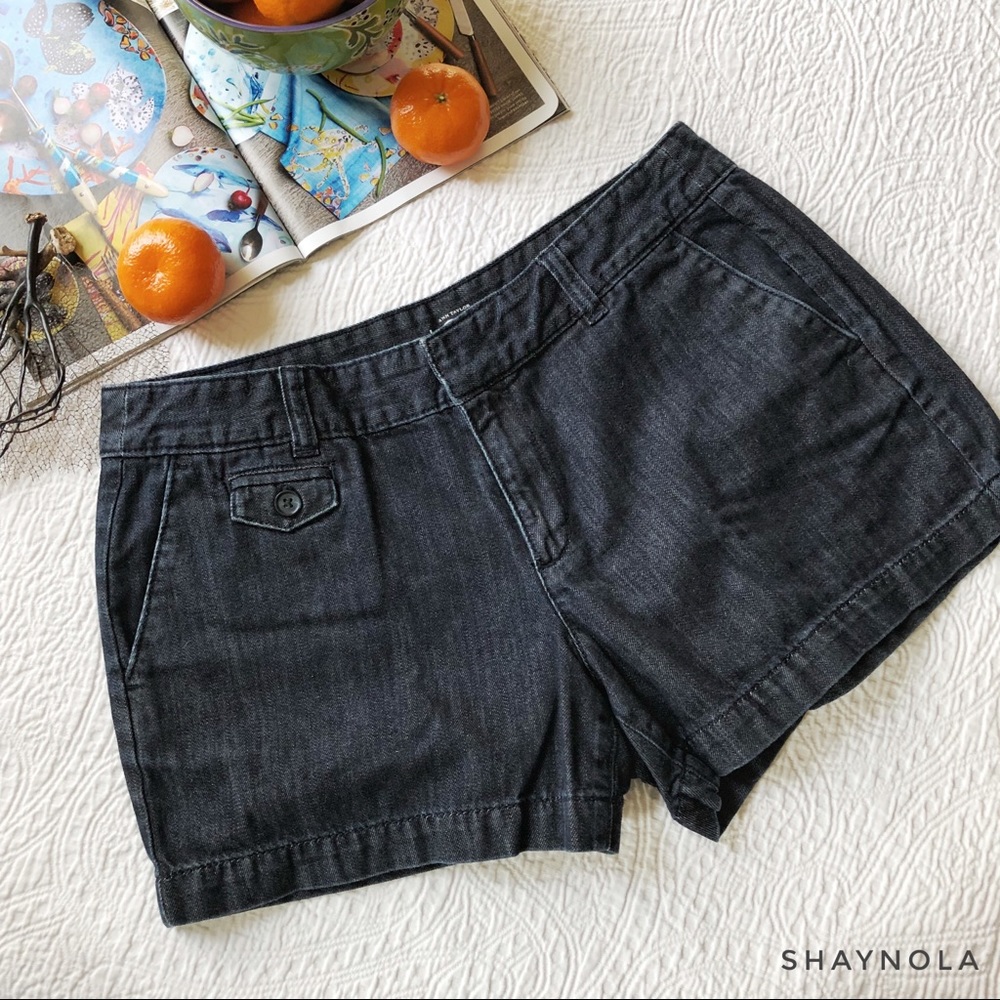LOFT Denim Short with Tab Coin Pocket